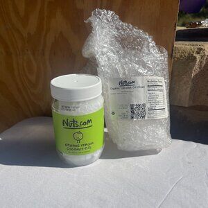 COOKING - New NUTS.COM Organic virgin coconut oil 15oz RETIRED, MOISTURIZURE